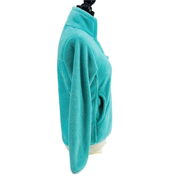 Patagonia Re-Tool Snap-T Fleece Pullover Pale Teal Womens Size Small Cozy Warm - Picture 3 of 10